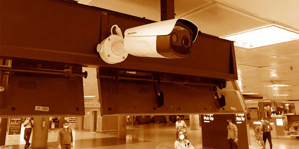 câmera termográfica