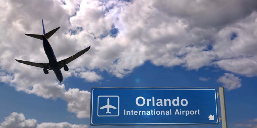 Aeroporto de Orlando - Reprodução Canva