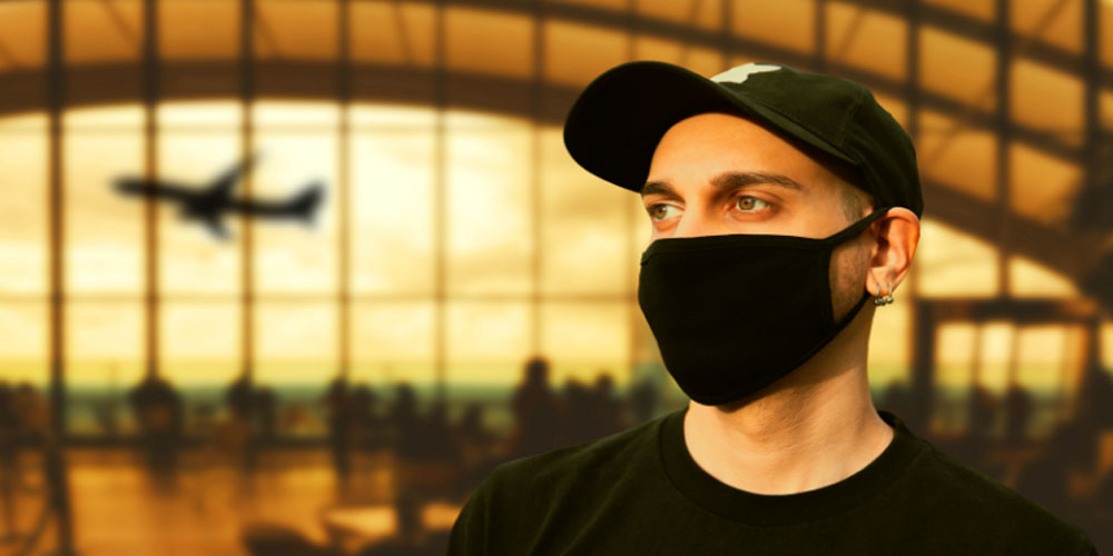 Uso de máscaras volta a ser obrigatório em aeroportos e aviões