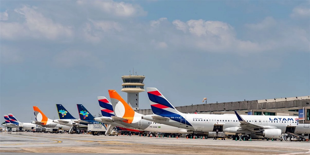 Aeroporto de Congonhas foi o terceiro mais pontual do mundo em agosto / Fonte: Divulgação