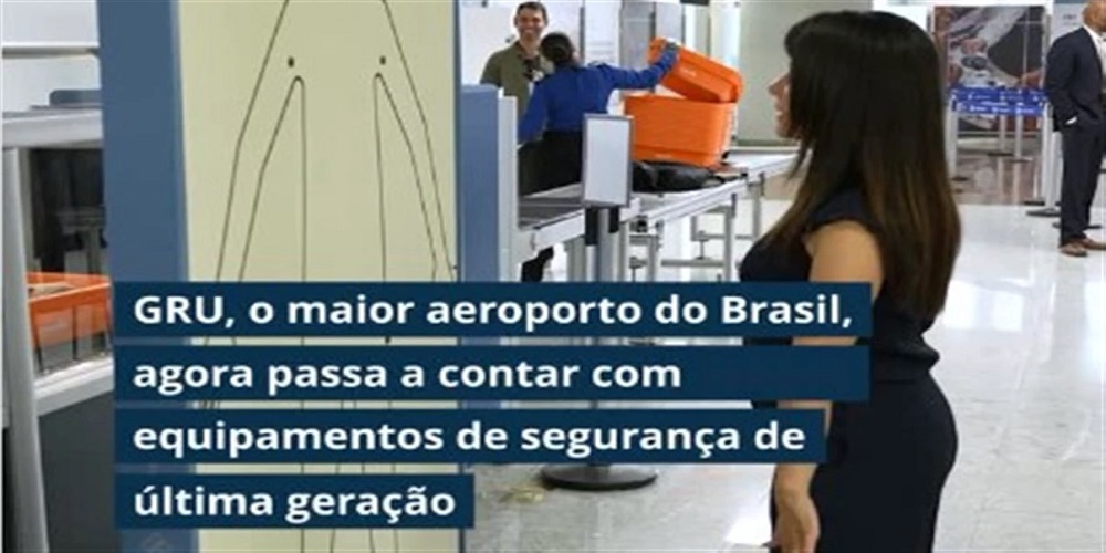 Aeroporto de Guarulhos recebe novos equipamentos de segurança / Fonte: Divulgação