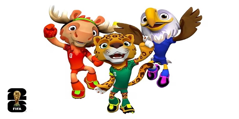 Fifa revela mascotes da Copa do Mundo 2026 inspirados no Canadá, México e EUA / Fonte: Divulgação